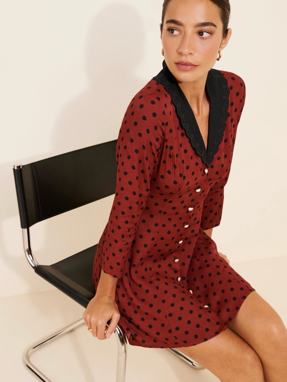 REFORMATION GALENE MINI DRESS